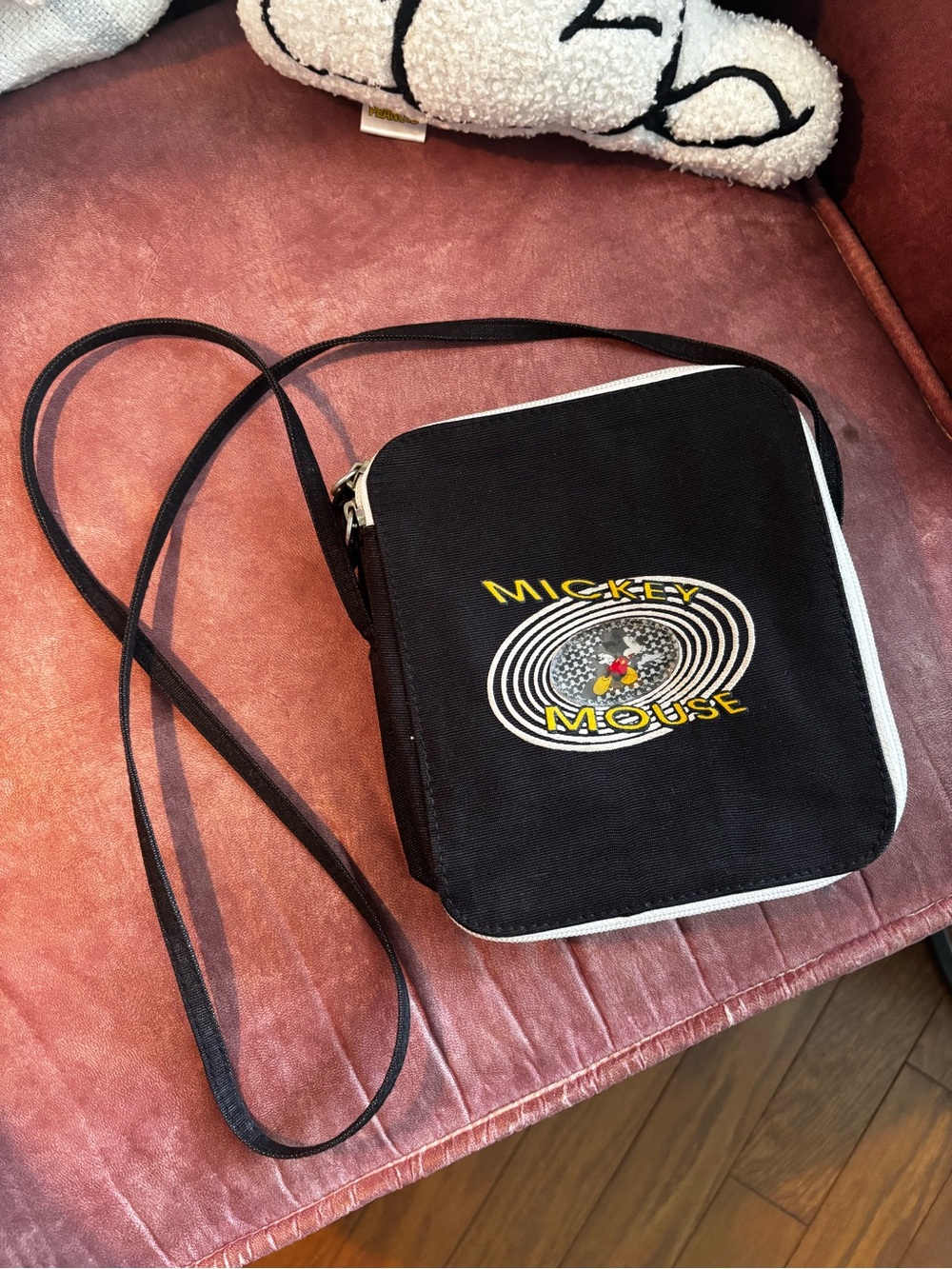 vintage disney mickey mouse lenticular bag